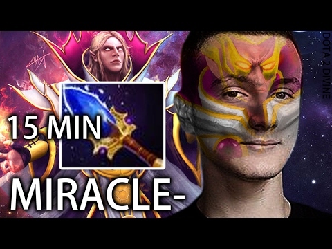 Miracle Dota2 INVOKER GOD vs BEAR Combo of GG Dota 2 7.00 Gameplay