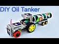 DIY How To Make Oil Tanker Using Matchboxes Diy Tanker Mini Tractor Trolley Diy