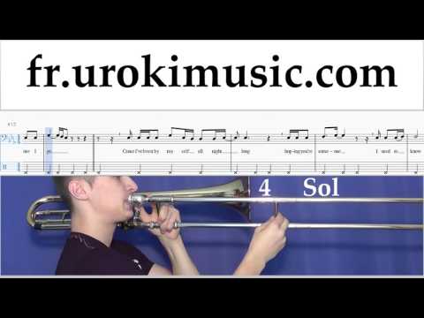Comment Jouer du Trombone Adele - When We Were Young Tab Tablature Partie#2 um-i829