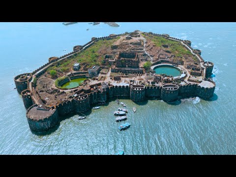 Exploring the Magnificent Murud Janjira Fort by Drone