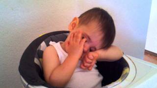 Luciano couldn't stay awake at dinner