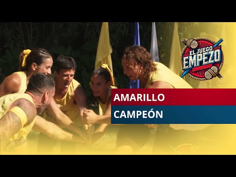 El Equipo Amarillo Campeón de El Juego Empezó