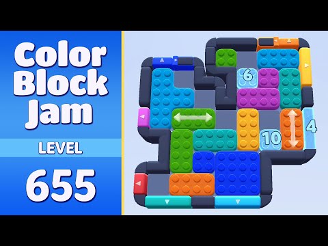 Color Block Jam Level 655 | Every Puzzle Solved! 🎯