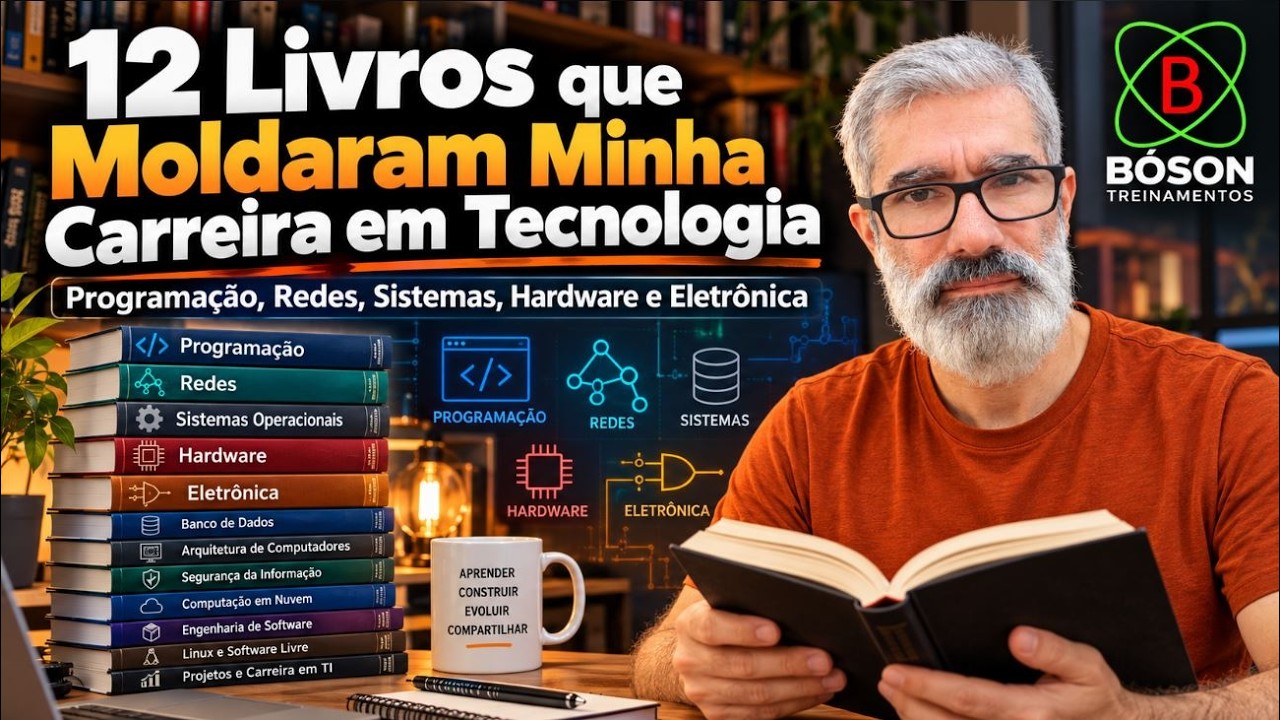 12 Livros Importantes para minha carreira e minha formação em Tecnologia