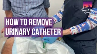 Urinary Catheter Removal | How to Remove Urinary Catheter | Desert Sky Urology by Dr. Lauren Byrne