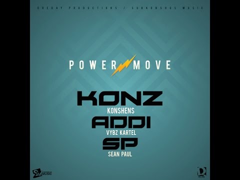 KONSHENS feat. VYBZ KARTEL x SEAN PAUL - POWER MOVE {DRE DAY PRODUCTIONS / SUBKONSHUS MUSIC}