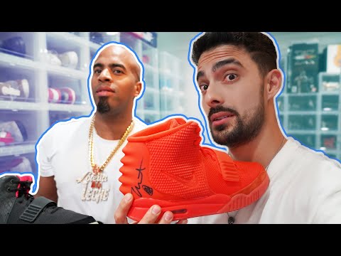 THE WORLD'S LARGEST SNEAKER COLLECTION +$1 million