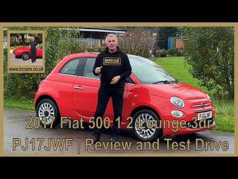 2017 Fiat 500 1 2 Lounge 3dr PJ17JWF | Review and Test Drive