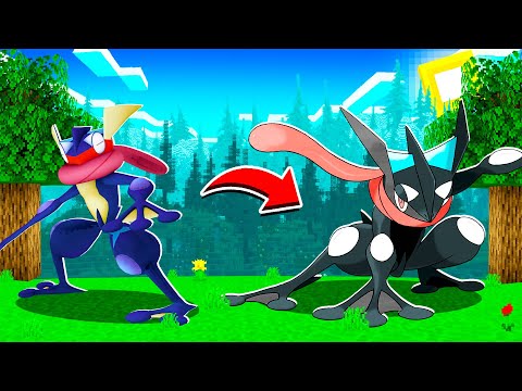 GANHEI UM GRENINJA DARK NO MINECRAFT