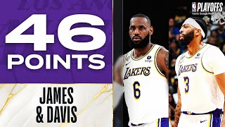 Anthony Davis - LeBron James - Los Angeles Lakers