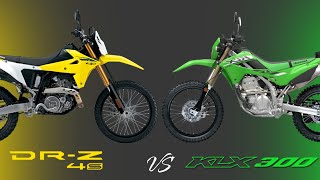 Download lagu SUZUKI DR Z4S [VS] KAWASAKI KLX 300 | Comparison | Mileage | Price | Bike Informer mp3