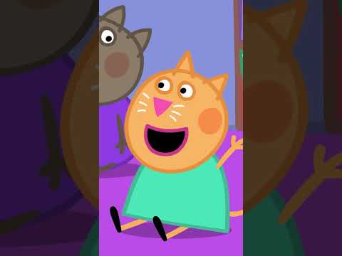 Candy Cat Sings a Nursery Rhyme 🎵🐱 #shorts #peppapig