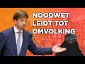 Verplicht een asielzoeker in je huis? Van Meijeren (FVD) over nieuwe asielnoodwet