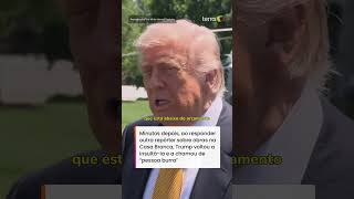Trump chama duas repórteres de 'burras' em momentos diferentes durante entrevista #shorts
