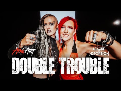 April Art & League Of Distortion - Double Trouble (Official Music Video)