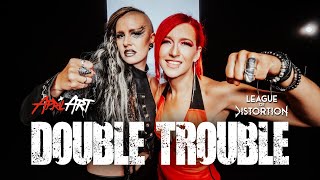 April Art & League Of Distortion - Double Trouble 325 video