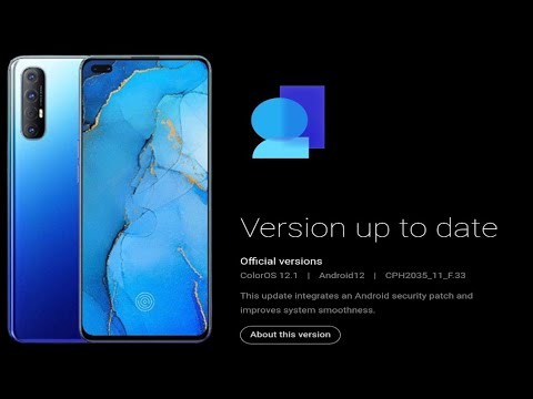 Oppo Reno3 Pro new update version CPH2035_11_F33 | HINDI |