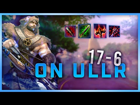 THE HIGHEST POSSIBLE DAMAGE BUILD ON ULLR!! - SMITE Ranked