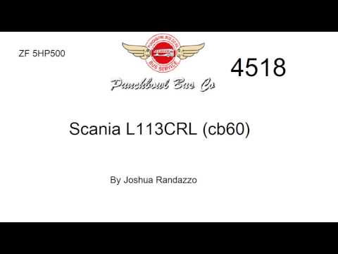 Punchbowl Bus Co 4518 - Scania L113CRL (cb60)