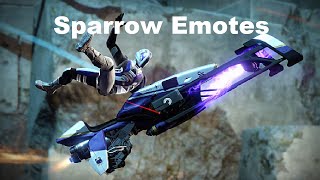 Sparrow Emotes in Destiny 2