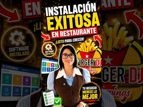 Así fue una instalación de nuestro sistema para un restaurante en Boyacá. SYSTEM32