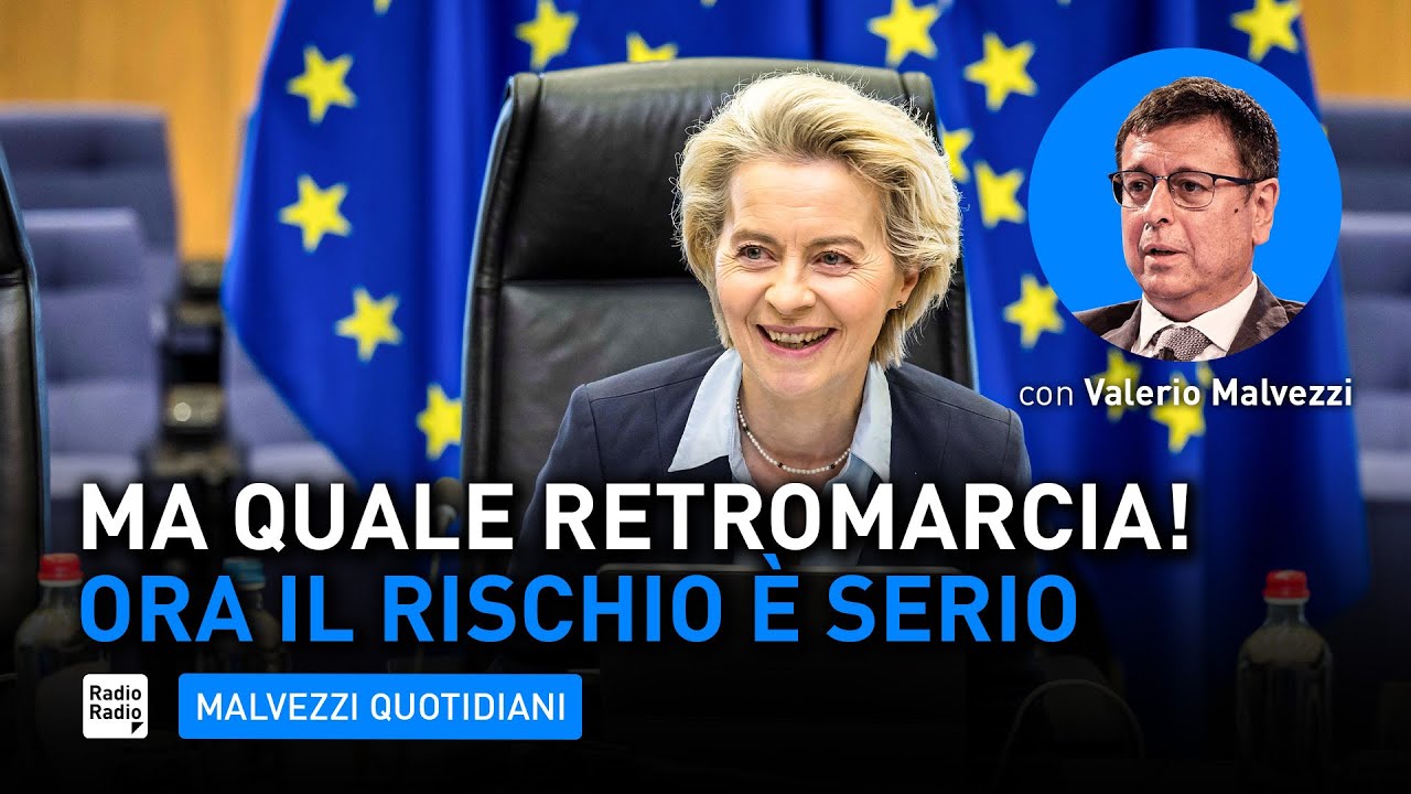 FOLLIA! L'UE sul GREEN va avanti COME NULLA FOSSE: ora in Italia l'allarme è SERIO