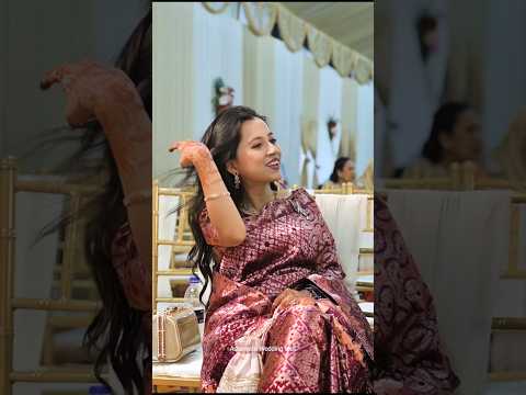 Meghali sulitari 😍 #bridesister #zubeengarg #bridemaid