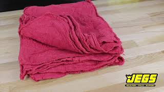 Shop Towels Red - video thumbnail 4
