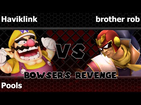 BR 22 - GG | Haviklink (Wario) vs SS | brother rob (C Falcon) Pools - PM