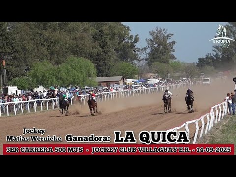 LA QUICA (Lucas Gonzalez) Jockey Club Villaguay - 14-09-2025