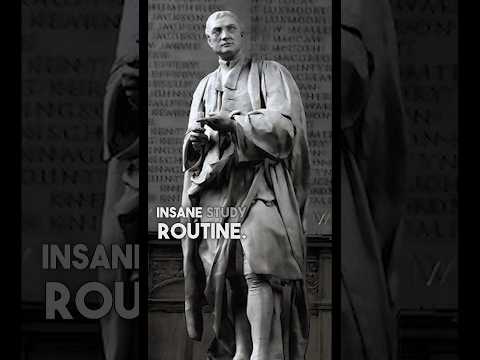 Newton's Insane Study Routine 🍎 #physics #science #history #education