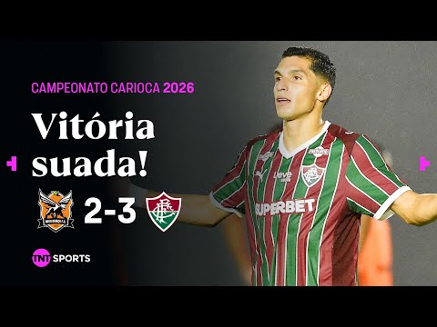 SERNA MARCA DUAS VEZES E CANOBBIO PERDE PÊNALTI EM LANCE DE EXPULSÃO | NOVA IGUAÇU 2X3 FLUMINENSE