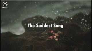 The Saddest Song - Alec Benjamin (slowed-down &amp; w/rain) // w.lyrics