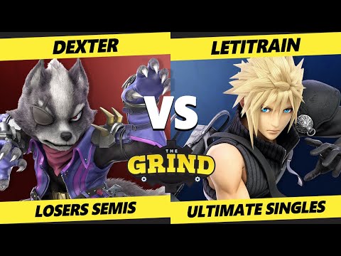 The Grind 210 Losers Semis - Dexter (Wolf) Vs. LetItRain (Cloud) Smash Ultimate - SSBU