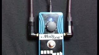 Video thumbnail for ModTone AutoWah Wah Pedal - Demo & Review - 3P3D2013-DAY6 ~ 30 Pedals 30 Days by The Tone King