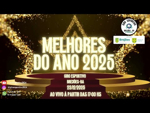 MELHORES DO ANO 2025, BREJÕES-BA