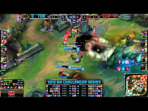 TDK VS CLG Black Game 1 Highlights   2015 NA CS Spring W5D1