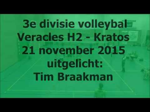film Veracles H2 tegen Kratos 21 november 2015 met Tim Braakman