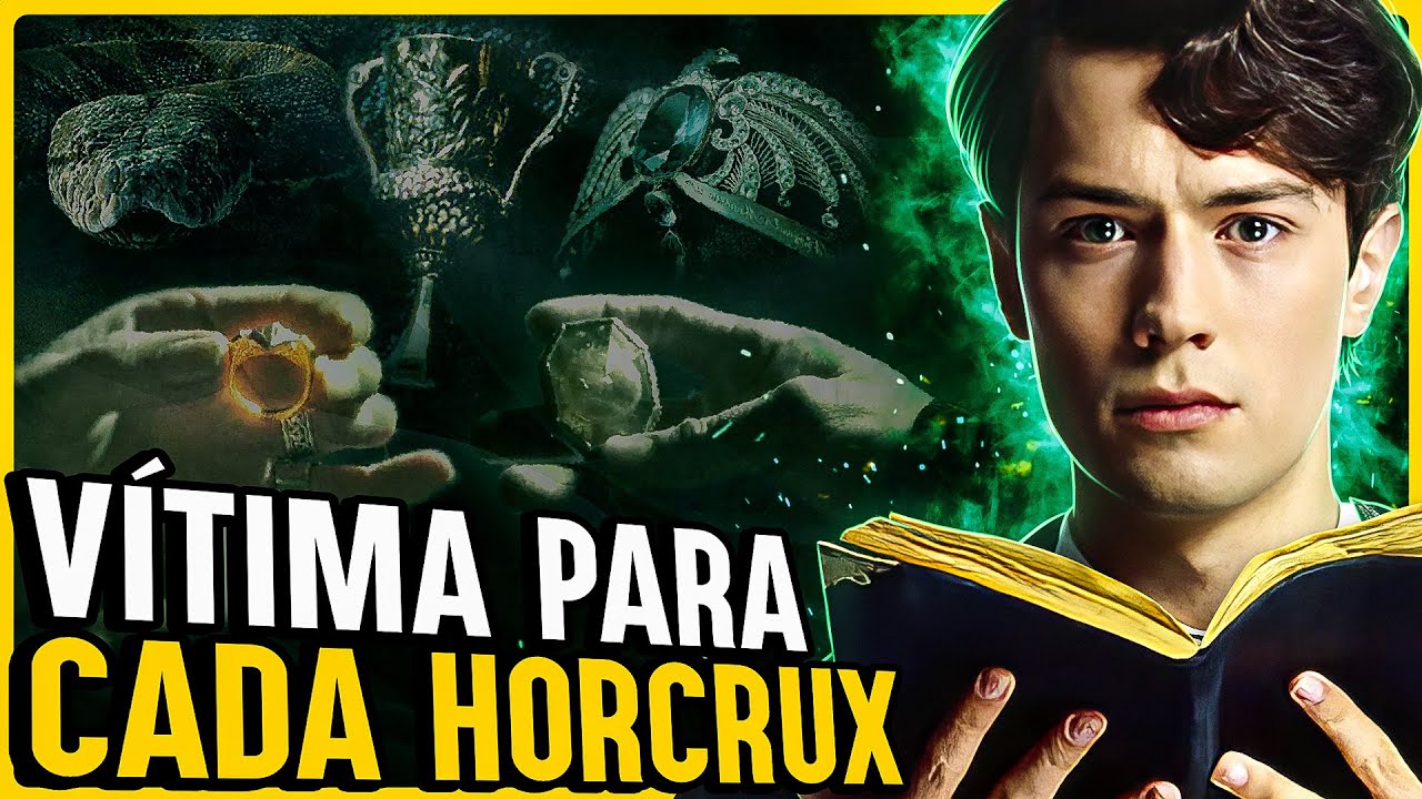 QUEM FORAM AS VÍTIMAS DE CADA HORCRUX DE VOLDEMORT E QUAL A ORDEM QUE FORAM FEITAS?