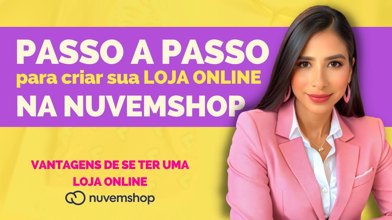 Como CRIAR UMA LOJA ONLINE na Nuvemshop? | Simples e rápido! ✨