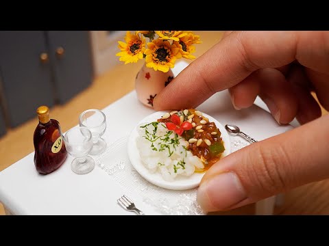 Mini Mexican Picadillo Recipe - ASMR Cooking Miniature Cuisine