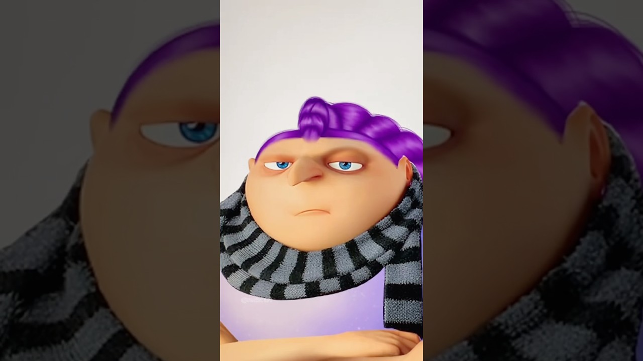 Gru’s transformation as Rumi #kpopdemonhunters #minions #art #digitalart #shorts