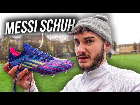 Mit diesem Schuh werdet ihr zu Lionel Messi...