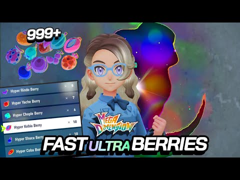 FAST ULTRA BERRY METHOD in MEGA DIMENSION Pokemon Legends ZA
