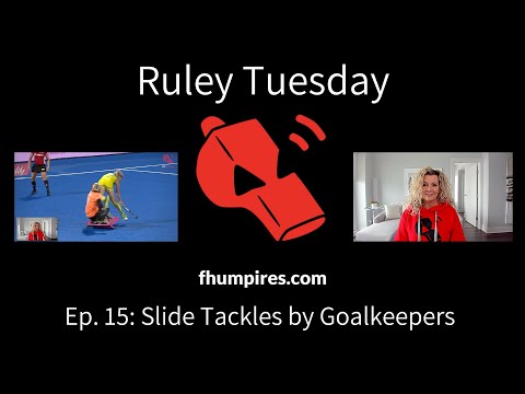 Slide Tackles by Goalkeepers | How to Apply the Rules of Hockey   RuleyTuesday | Ep. 15