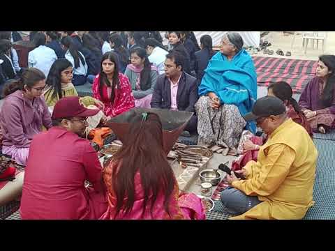 Day 4 of the 5-Day Havan Ceremony - ईशान द्वारा यजुर्वेद पारायण महायज्ञ का आयोजन चतुर्थ दिवस