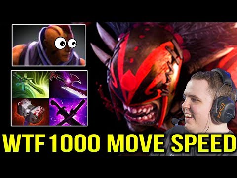 AdmiralBullDog 1000 MOVEMENT SPEED CRAZY Bloodseeker Dota 2