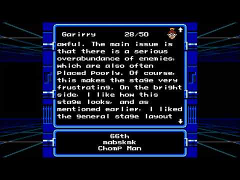 Make a Good Mega Man Level 2 Blind Run - Pt 10.5 - Chomp Talk