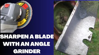 How To Sharpen Lawn Mower Blades FAST!
