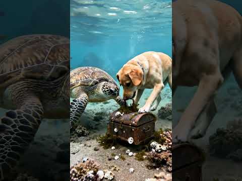 Ocean’s Miracle: The Brave Dog And The Sea Turtle #dog #rescue #puppy #animal #labrador